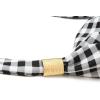 imageSUUKSESS Women Halter Tankini Bathing Suits Sexy Slimming Tummy Control Swimsuits 2 Pieces1 Black Gingham