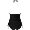 imageSUUKSESS Women Halter Tankini Bathing Suits Sexy Slimming Tummy Control Swimsuits 2 Pieces1 Black Gingham