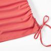 imageSUUKSESS Women Halter Tankini Bathing Suits Sexy Slimming Tummy Control Swimsuits 2 Pieces1 Coral Pink Leaf