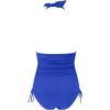imageSUUKSESS Women Halter Tankini Bathing Suits Sexy Slimming Tummy Control Swimsuits 2 Pieces1 Royal Blue