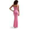 imageSUUKSESS Women Ribbed Long Slip Maxi Dress Sleeveless Sexy Bodycon Dresses1 Hot Pink