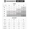 imageSUUKSESS Open Back Short Sleeve Scrunch Butt Booty Shorts Seamless Ribbed Workout Sets 2 Piece Outfits1 Grey