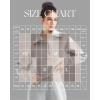 imageSUUKSESS Women 2 Piece Lounge Matching Set Wide Leg Sweatpant Half Zip SweatshirtWhite