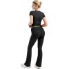 imageSUUKSESS Women 2 Piece Lounge Sets Going Out Y2K Foldover Pants Matching PajamasBlack