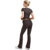 imageSUUKSESS Women 2 Piece Lounge Sets Going Out Y2K Foldover Pants Matching PajamasChocolate