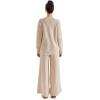 imageSUUKSESS Women 2 piece Fall outfits Matching Lounge Set Waffle Knit Sweater setsApricot
