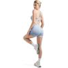 imageSUUKSESS Women 3 piece Workout Sets Padded Strappy Sports Bra Booty Shorts Set1 Candy Tie Dye