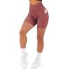 imageSUUKSESS Women Cross Workout Shorts with Pockets 5quot High Waist Booty Biker ShortDeep Pink