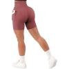 imageSUUKSESS Women Cross Workout Shorts with Pockets 5quot High Waist Booty Biker ShortDeep Pink