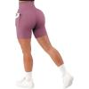 imageSUUKSESS Women Cross Workout Shorts with Pockets 5quot High Waist Booty Biker ShortDeep Purple