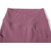 imageSUUKSESS Women Cross Workout Shorts with Pockets 5quot High Waist Booty Biker ShortDeep Purple