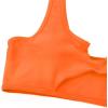 imageSUUKSESS Women Cutout Bikini Sets Push Up High Waisted Swimsuits 2 Piece13 Orange