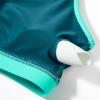 imageSUUKSESS Women Cutout Bikini Sets Push Up High Waisted Swimsuits 2 Piece68 Peacock Blue Color Block