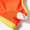 imageSUUKSESS Women Cutout Bikini Sets Push Up High Waisted Swimsuits 2 Piece68 Yellow Orange Color Block
