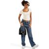 imageSUUKSESS Women Double Lined Fitted Basic Tee Scoop Neck Short Sleeve Y2K Crop TopPearl