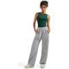 imageSUUKSESS Women Double Lined Going Out Basic Tank Tops Ruched Summer T ShirtsDeep Green