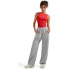 imageSUUKSESS Women Double Lined Going Out Basic Tank Tops Ruched Summer T ShirtsRed