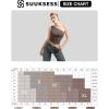 imageSUUKSESS Women Double Lined Going Out Trendy Crop Tops Ruched Sleeveless ShirtsLeopard