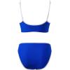 imageSUUKSESS Women High Waisted 2 Piece Bikini Set Cheeky High Cut Bandeau Swimsuit61 Royal Blue