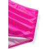 imageSUUKSESS Women High Waisted Bikini Sets Sexy Mesh High Neck Swimsuit 2 Piece73 Hot Pink