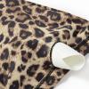 imageSUUKSESS Women High Waisted High Cut Bikini Set Sexy Triangle Two Piece Swimsuits1 Leopard Black
