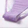 imageSUUKSESS Women High Waisted High Cut Bikini Set Sexy Triangle Two Piece Swimsuits1 Light Purple