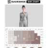imageSUUKSESS Women Knit Long Sleeve Lounge Sets Ribbed Matching Comfy Two Piece SetsRed