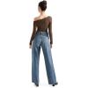 imageSUUKSESS Women Long Sleeve Off Shoulder Tops Trendy Cowl Neck Going Out Shirt for FallBrown