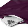 imageSUUKSESS Women No Front Seam Buttery Soft Leggings Ruched High Waist Yoga Pants54 Recycled Burgundy