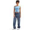 imageSUUKSESS Women Off Shoulder Tops Sleeveless Shirts Y2K Going Out Crop Tank TopBaby Blue