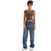imageSUUKSESS Women Off Shoulder Tops Sleeveless Shirts Y2K Going Out Crop Tank TopBrown