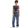 imageSUUKSESS Women Off Shoulder Tops Sleeveless Shirts Y2K Going Out Crop Tank TopNavy Blue
