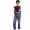 imageSUUKSESS Women Off Shoulder Tops Sleeveless Shirts Y2K Going Out Crop Tank TopViolet