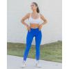 imageSUUKSESS Women Ribbed Seamless Leggings High Waisted Workout Gym Yoga Pants18 Royal Blue