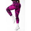 imageSUUKSESS Women Ribbed Seamless Leggings High Waisted Workout Gym Yoga Pants18 Tie Dye Hot Pink