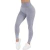 imageSUUKSESS Women Scrunch Butt Lifting Seamless Leggings Booty High Waisted Workout Yoga Pants1 Acid Wash Grey Blue