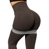 imageSUUKSESS Women Scrunch Butt Lifting Seamless Leggings Booty High Waisted Workout Yoga Pants1 Brown Chestnut