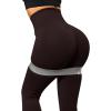 imageSUUKSESS Women Scrunch Butt Lifting Seamless Leggings Booty High Waisted Workout Yoga Pants1 Deep Brown