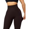 imageSUUKSESS Women Scrunch Butt Lifting Seamless Leggings Booty High Waisted Workout Yoga Pants1 Deep Brown