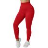 imageSUUKSESS Women Scrunch Butt Lifting Seamless Leggings Booty High Waisted Workout Yoga Pants1 Red