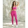 imageSUUKSESS Women Scrunch Butt Lifting Seamless Leggings Booty High Waisted Workout Yoga Pants1 Suuksess Hot Pink
