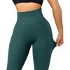 imageSUUKSESS Women Scrunch Butt Lifting Seamless Leggings Booty High Waisted Workout Yoga Pants1 Upgrade Green