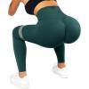 imageSUUKSESS Women Scrunch Butt Lifting Seamless Leggings Booty High Waisted Workout Yoga Pants1 Upgrade Green