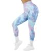 imageSUUKSESS Women Scrunch Butt Lifting Seamless Leggings Booty High Waisted Workout Yoga Pants1 Upgrade Pink Taupe