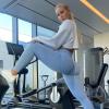 imageSUUKSESS Women Scrunch Butt Lifting Seamless Leggings Booty High Waisted Workout Yoga Pants2 Light Blue