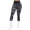 imageSUUKSESS Women Seamless Butt Lifting Leggings High Waisted Workout Yoga Pants1 Black Tie Dye