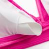 imageSUUKSESS Women Sexy High Waist Bikini Sets Mesh Tummy Control 2 Piece Swimsuits50 Hot Pink