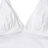 imageSUUKSESS Women Sexy Mesh Tummy Control Swimsuit Push Up High Waisted Bathing Suit10 White