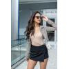 imageSUUKSESS Women Sexy Scoop Neck Thong Bodysuit Backless Cami Bodysuit Top02 Nude