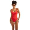 imageSUUKSESS Women Sexy Scoop Neck Thong Bodysuit Backless Cami Bodysuit Top02 Red